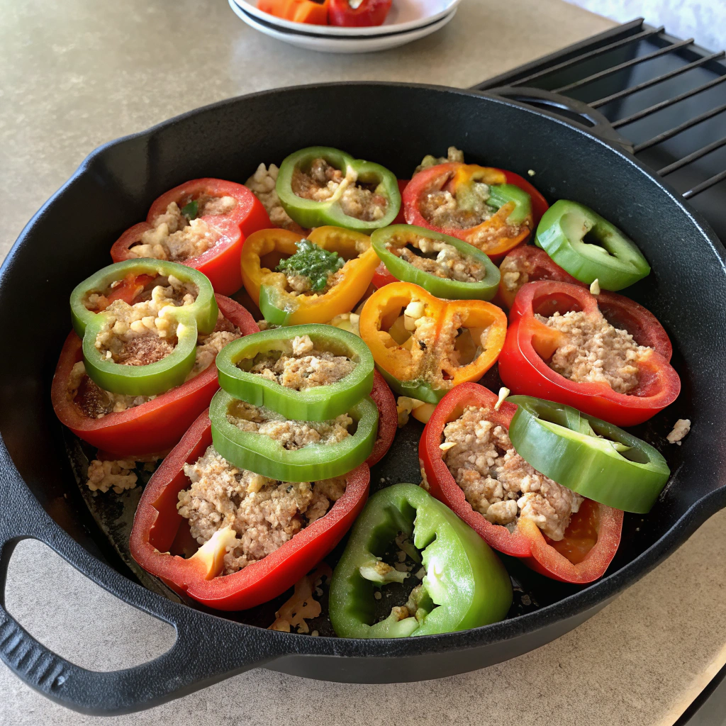 Unstuffed Pepper Skillet