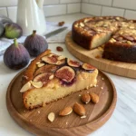 Upside Almond Fig Cake