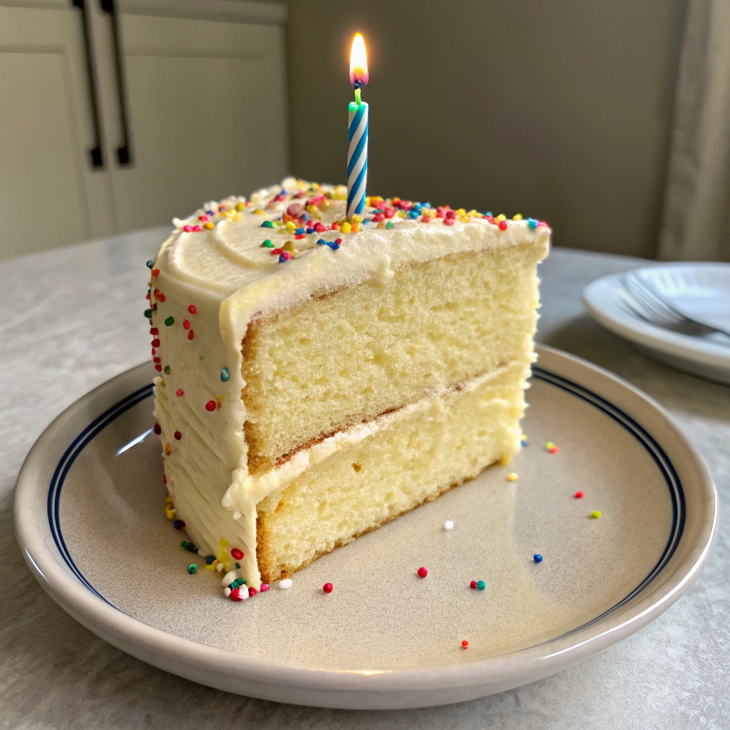 Vanilla Birthday Cake