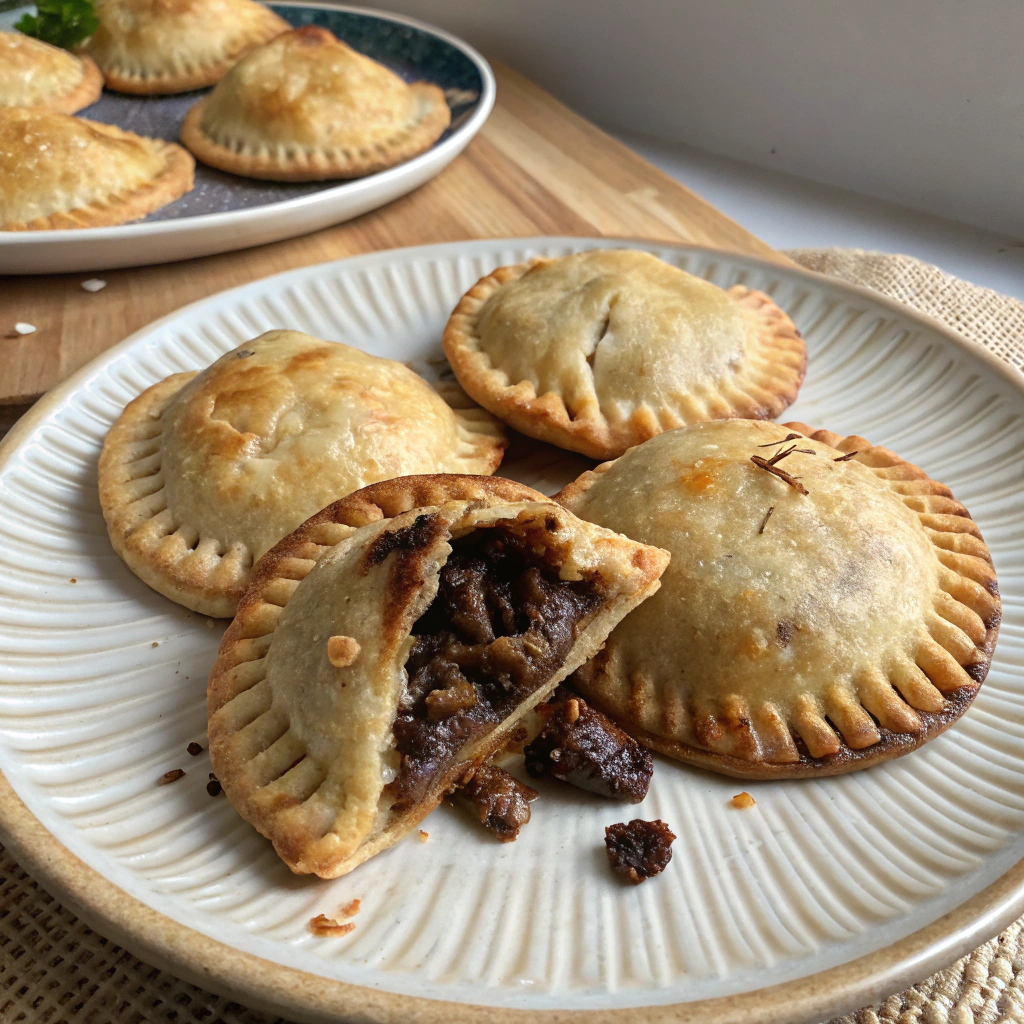 Venison Mushroom Hand Pies