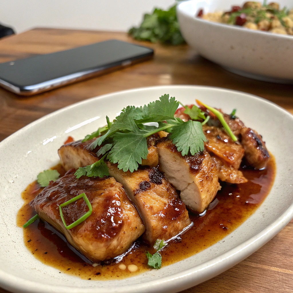Vietnamese Caramel Ginger Chicken