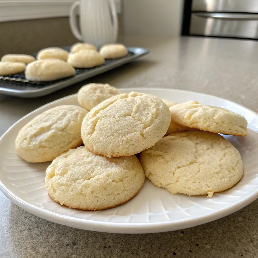 Whipped Shortbread Cookies