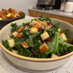 Winter Caesar Kale Salad