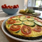 Zucchini Tomato Frittata