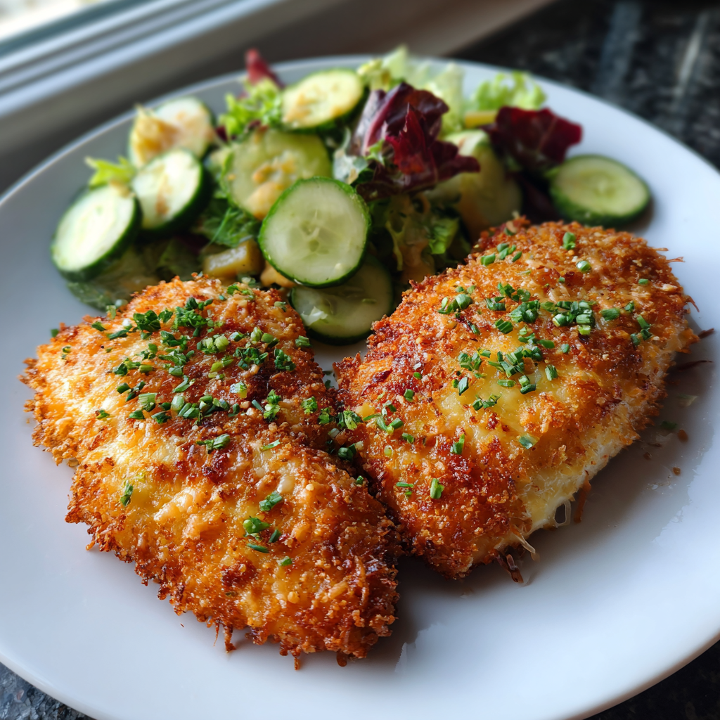 Crispy Cheddar Chicken