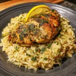 Lemon Herb Chicken Rice